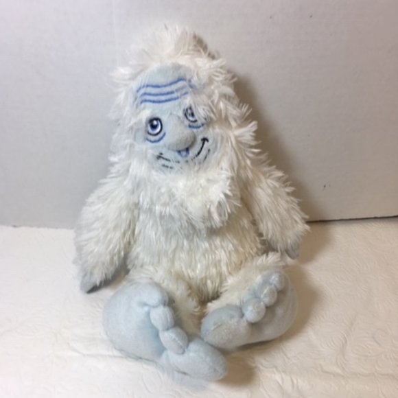 BIGFOOT SNOWSQUATCH Yeti Stuffed Animal Plush 10" White - Picture 6 of 6